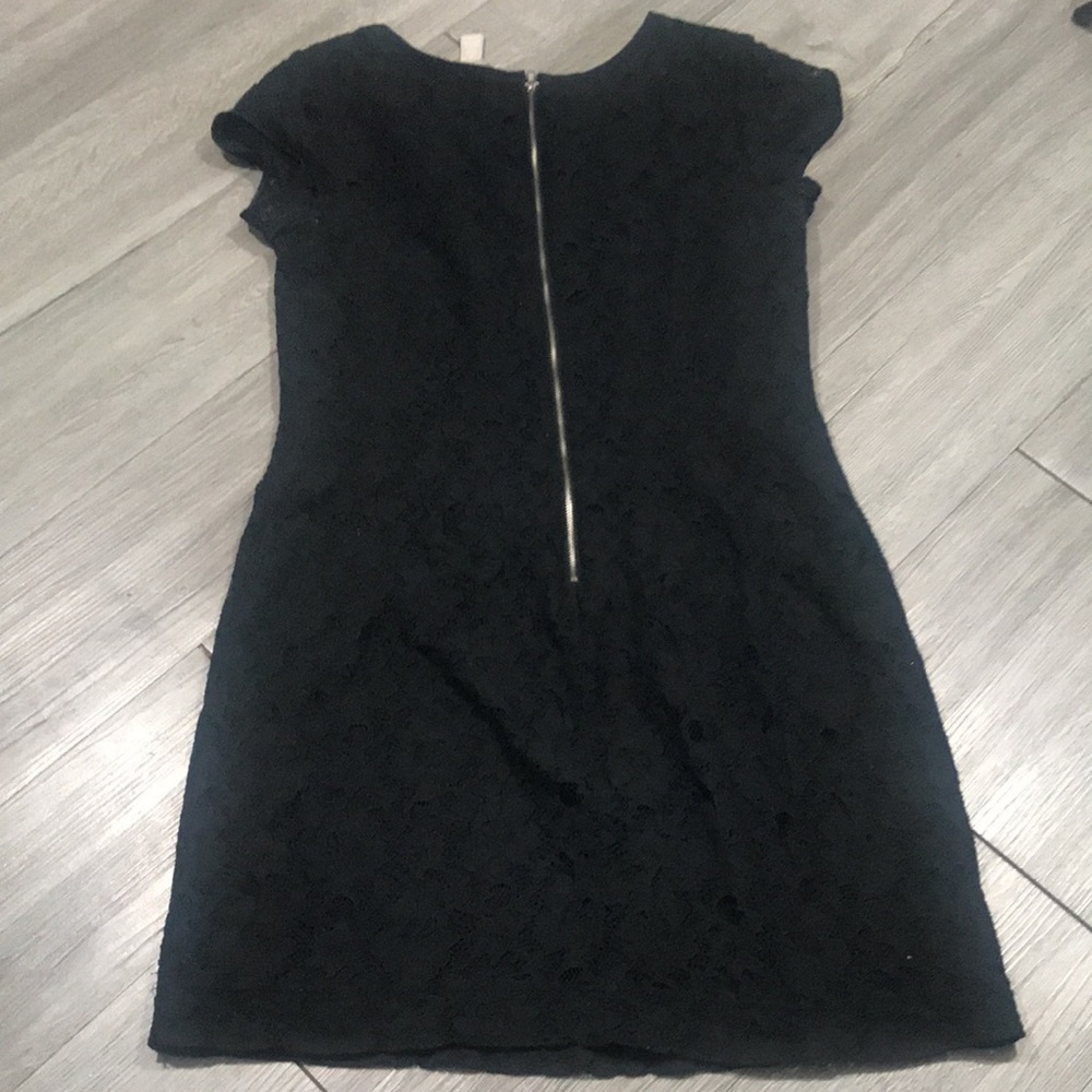 Banana Republic Round Neck Black Lace Sheath Dress - Picture 9 of 10